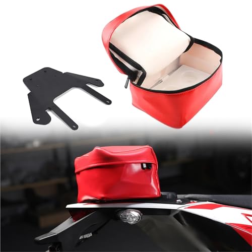 Sacoche moto garde-boue arrière pour 450 Rally rangement étanche et support rigide
