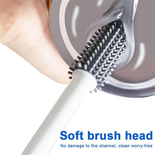 Yasexx Taschen Pussy Spielzeug Reinigung BüRste MäNner Masturbieren Becher Reinigung BüRste Tiefe Reinigung Masturbator Kanal Erwachsene Spielzeug Reinigung Werkzeug（Bürste）