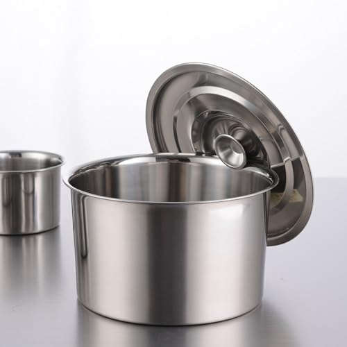 Set de Tazones de Acero Inoxidable con Tapa miniatura 5