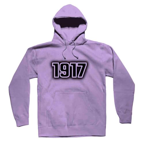 Sweat hoodie 1917 mauve pour vos moments de détente et sorties