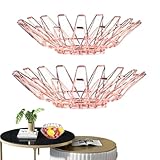 Generisch Cesta de frutas – con colador extraíble organizador | Cuenco decorativo para cocina | Para aperitivos, dulces, chocolate, fiesta de cumpleaños, inauguración de la casa, cocina, mesa