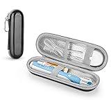 Modelo de adaptación: para Braun Oral B Pro 2 2500/2900/2000/2950N/2700, Pro 1 700/, PRO 600, Oxyjet Hydropulsor, Smart 4 4000N/4500 Cepillo de dientes eléctrico (solo para funda, el dispositivo no está incluido).