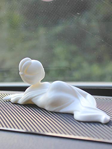 Statue dormant beauté céramique objet déco bureau et maison - 5