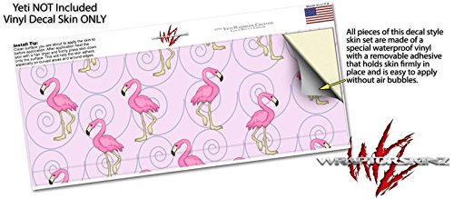Flamingos on Pink - Decal Style Skin Wrap fits Yeti Rambler Colster and RTIC Can (Cooler NOT Included)