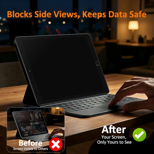 Image of EZ-GLAZ-Privacy Screen Protector for iPad 10.2 Inch