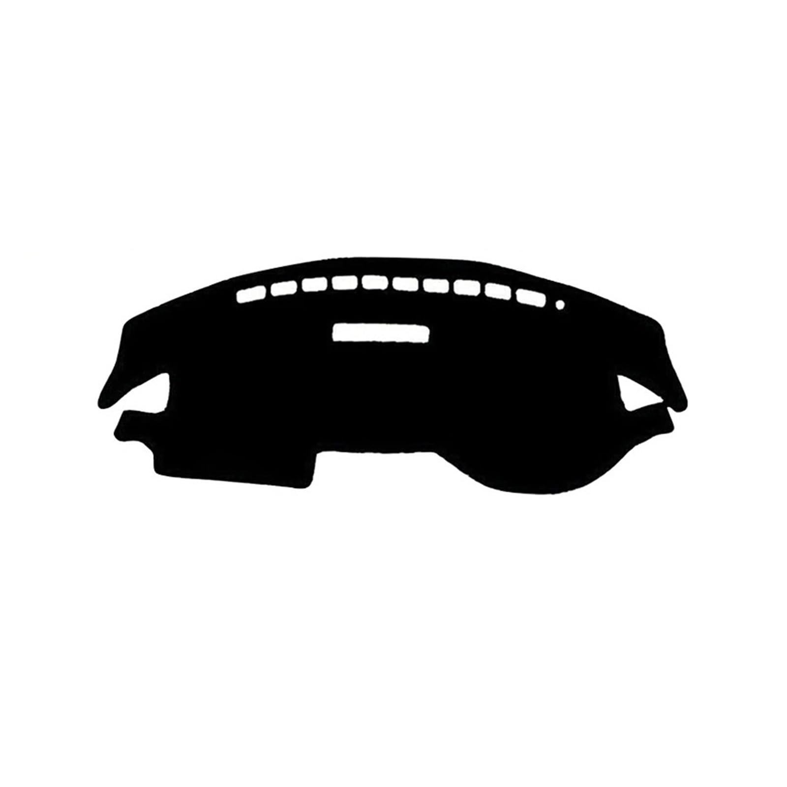 Protector Salpicadero Para Suzuki Para Swift Sport 2005-2010 Salpicadero De Coche Cubierta Tipo Parasol Alfombrilla Para Panel Instrumentos Alfombra Resistente | RHD Black Side