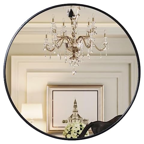 Growsun 30-Inch Round Wall Mirror Cover