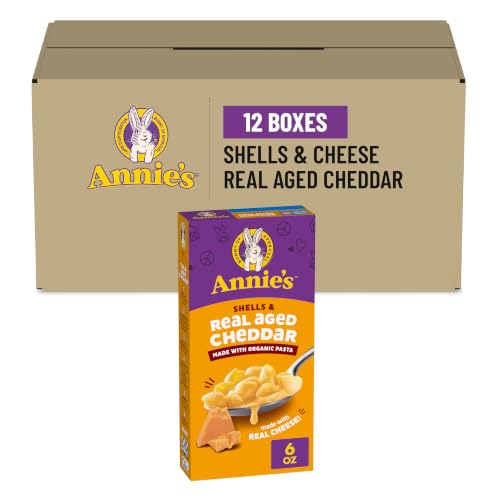 Annie's Shells and Real Aged Cheddar, Made...