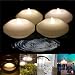 Novelty Candles, 3'' Real Wax Flameless Floating Flicker LED Candle, LED Water Activated Candle, for Home, Party and Festival Decor(Warm White, Pack of 4)