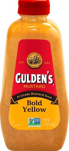 Image of Gulden's Bold Yellow Mustard Squeeze Bottle, Keto Friendly, 12 oz, Package may vary