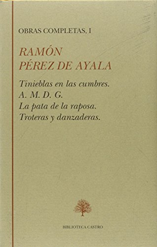 Portada de Tinieblas en las cumbres A.M.D.G. La pata de la raposa Troteras y danzaderas: 83
