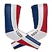 ZZKKO Dominican Republic Flag Cooling Arm Sleeves Cover Uv Sun Protection for Men Women Running Golf Cycling Arm Warmer Sleeves 1 Pair