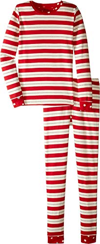 Image of Hatley Girls' Organic Cotton Long Sleeve Printed Pajama Sets