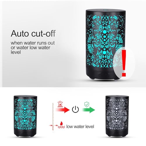 Difusor aromático eléctrico BYHIP 100 ml con control remoto miniatura 4