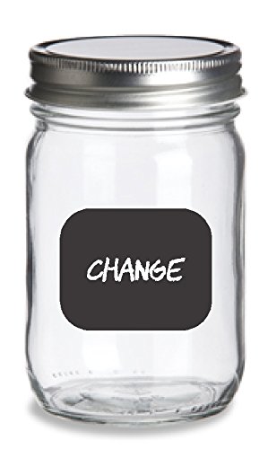 Chalkboard Labels - Large Scalloped Circle