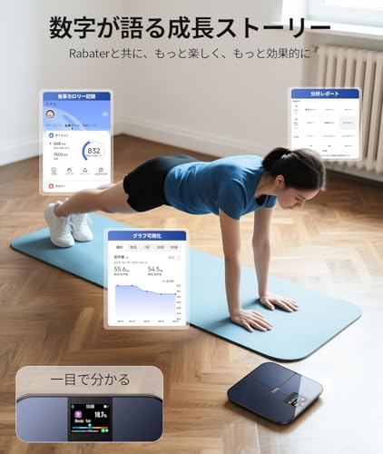 Rabater 体重·体組成計 CF588BLE の商品画像 3