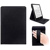 Webookers WB, Capa Novo Kindle Paperwhite 11a geração 2021 - WB Silicone Flexível e Sensor Magnético- Freedom Preta