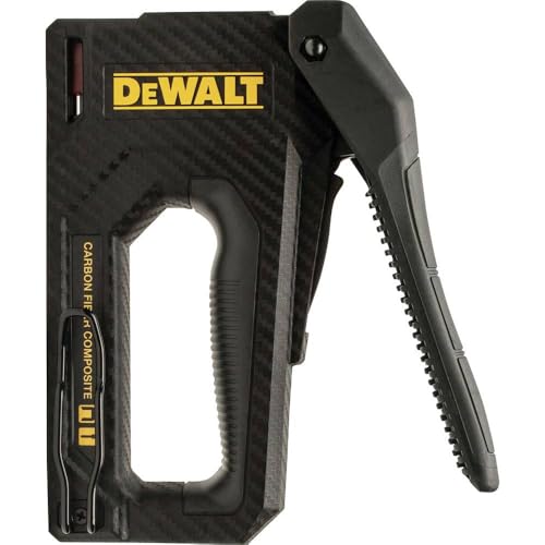 Agrafeuse légère DWHT80276-0 anti-fatigue en fibre de carbone pour bricolage