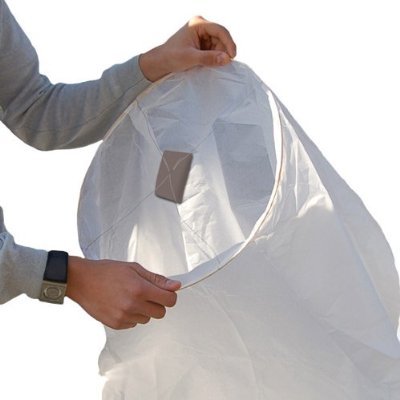Loftek - Set de 10 linternas volantes (100% degradables)