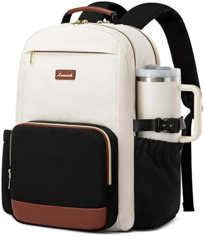 LOVEVOOK Laptop Backpack for Women with Pouch Pocket for Large Ca...