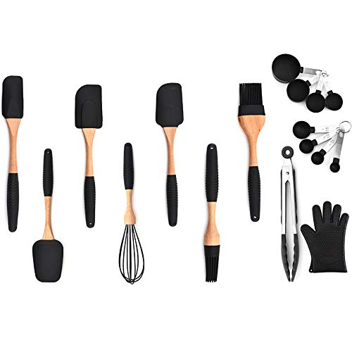 Ustensiles de cuisine silicone anti-rayure pour protéger vos poêles