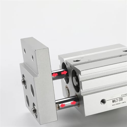 Cylindre à air MHL2-20D1 à double effet pour serrage de haute précision