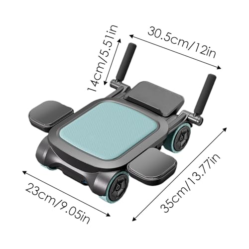Rodillo abdominal de rebote automático que protege tus codos y espalda 2