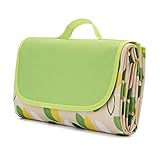 Versátil: como manta de playa, manta de camping, alfombra de juegos de bebé, ideal para parques, playas, etc.