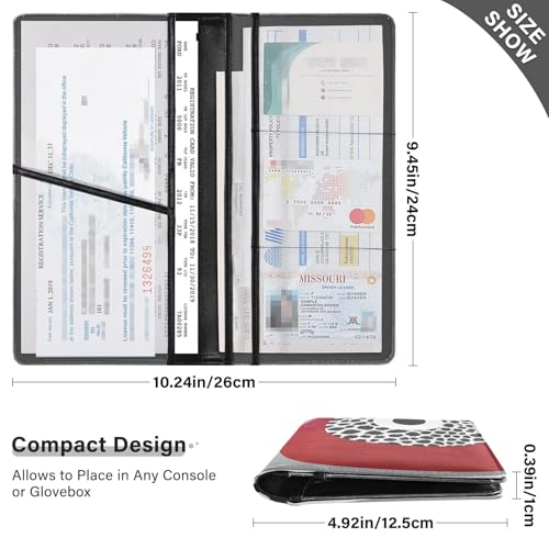 Organizador de Documentos Slim de Cuero miniatura 3
