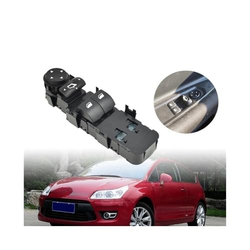 Interrupteur commande vitre electrique 6554HE pour Citroen C4 2004-2010 - 3
