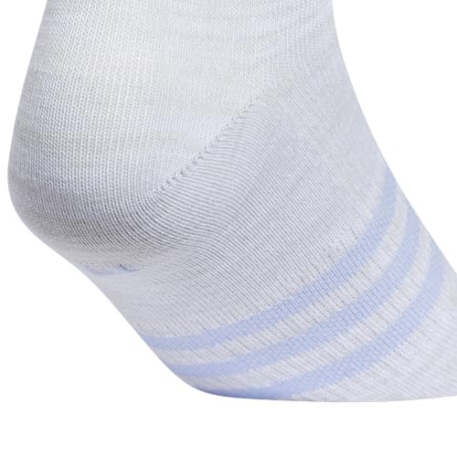 Image of adidas Unisex Kids Quarter Ankle Socks for Boys and Girls Youth (6-pack) Superlite Breathable and Lightweight Discontinued