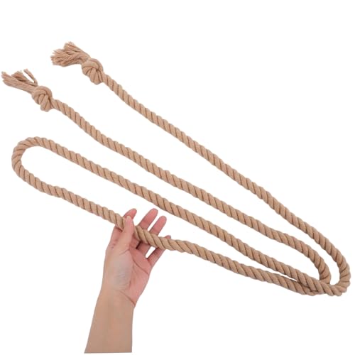 Gothic Cotton Linen Waist Belt for Pastor Braided Waistband for Pants Robe Costume Deep Brown Fashion Accessory4