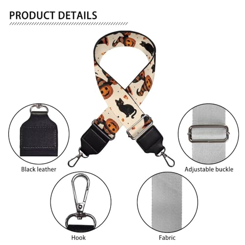 Image of Jeiento Wide Purse Strap Wide Shoulder Strap Adjustable Replacement Belt Soft Guitar Shoulder Straps for Women Girls Gifts