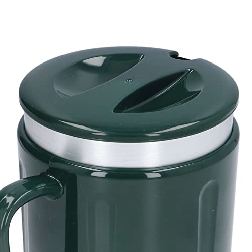 Tasse plus froide et plus chaude stable en aluminium vert pour vin - 7