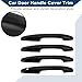 Hihaha Car Door Handle Cover Trim for Honda Civic 2006-2011 |Side Door Handle Cover| Durable| 1 Set Black