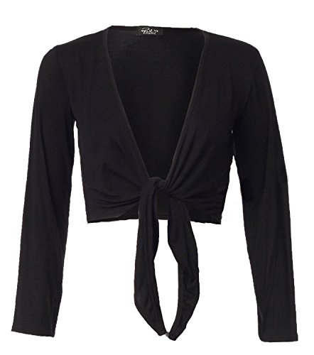 Bolero para mujer que estiliza los brazos y cubre escotes pronunciados