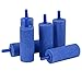 Pawfly Aquarium 2 Inch Air Stone Cylinder Blue Airstone Bubble Diffuser for Nano Air Pumps Small Fish Tanks Buckets and DWC Reservoirs, 6 Pack