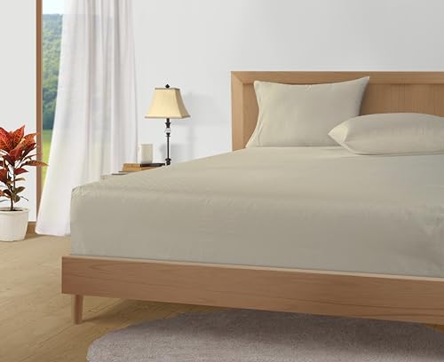 Image of LANE LINEN King Size Bed Sheets Cotton 100% Egyptian Cotton Sateen - Linen | Soft Sheets King Size - 4-Piece Set, For Guests And Everyday Use, For A Silky Hotel-Style Bed, Guest-Ready Comfort