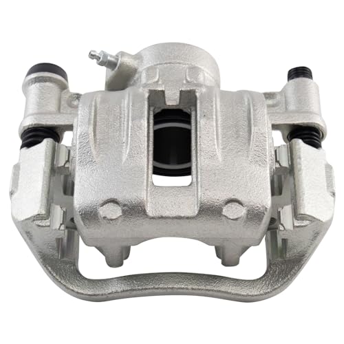 Image of TRQ Rear Right Brake Caliper w /Bracket Passenger Side