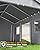 GarveeLife 10 x 20 ft Carport Heavy Duty, Portable Garage with 4 Roll-up Doors, 4 Mesh Windows, 180 g PE Tarps, and 8 x 1.0 mm Poles, for Full-Size Pickups, Bass Boats, and SUVs, Gray