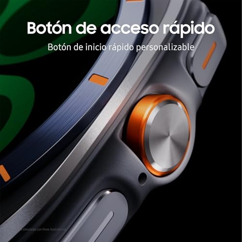 Miniatura 9 de Samsung Galaxy Watch Ultra 2025 47mm - Smartwatch Lte Con Ia, Titanio, Botón Personalizable, Control De Salud, Garantía Del Fabricante 3 Años 1 Año Extra, Azul Titanio Versión Española