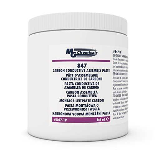MG Chemicals - 847-1P Carbon Conductive Assembly Paste, 1 Pint Jar