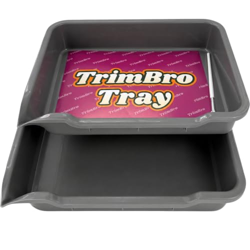 Trim Tray with Pour Spout & Replaceable 150 Micron Screen