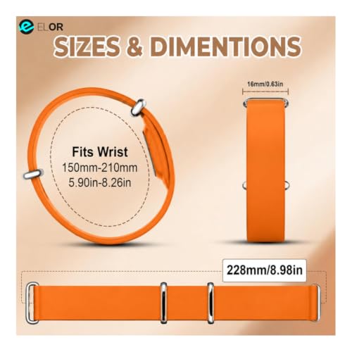 Image of ELOR Replacement Strap /Band compatible with Google Fitbit Air