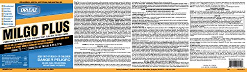 Dri-Eaz Milgo Plus Commercial Multi-Purpose Disinfectant Cleaner/Sanitizer Concentrate, 1 Gal