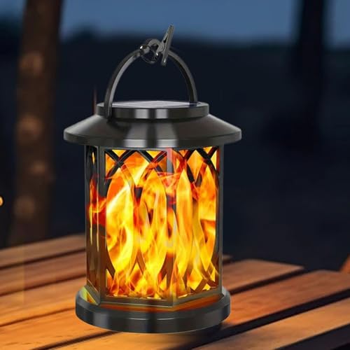 Éclairage solaire extérieur de jardin et lanterne décorative étanche pour terrasse - 3