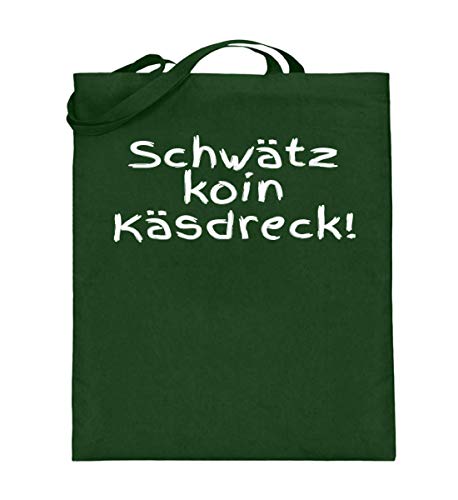 Sac en toile de jute Schwabe ländle vert cabas robuste finitions anses