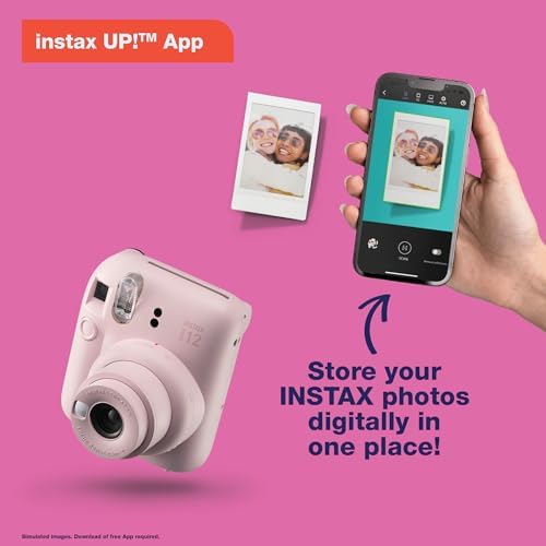 Fujifilm Instax Mini 12 Instant Camera - Clay White - 4