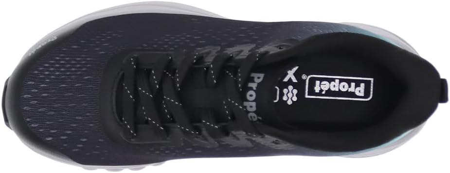 Propet Womens One Evolve Walking Sneakers Shoes Casual - Black - Image 4