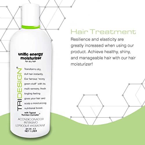 Tri Unific Energy Moisturize Conditioner - Moisturizing Deep Conditioner For Dry Hair- Hair Care Product For Curly, Wavy, Thin Hair- Conditioner And Shaving Cream - 32 Oz #TOP5